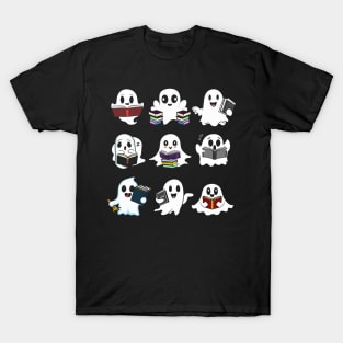 Ghost Read More Books T-Shirt